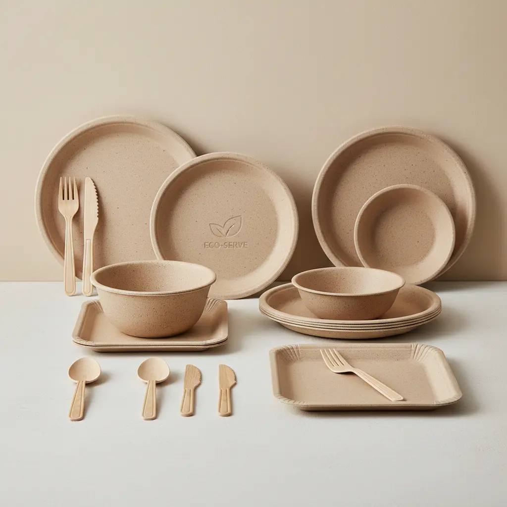 Одноразовая посуда для кафе и ресторанов